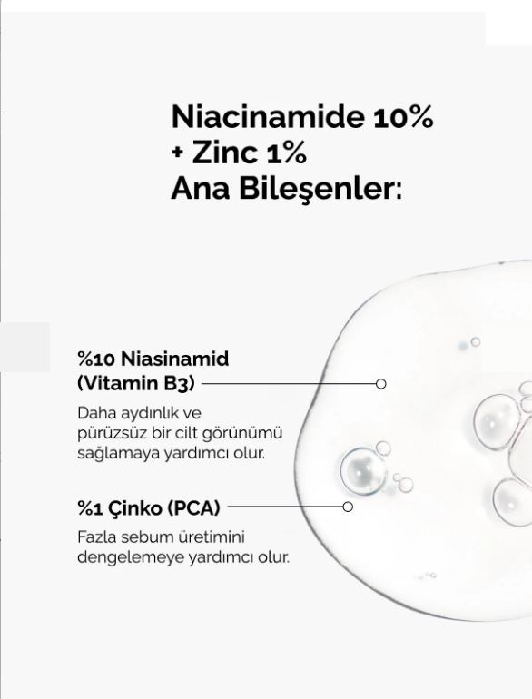 Buravia Niacinamide 10% + Zinc 1% Serum 30ml